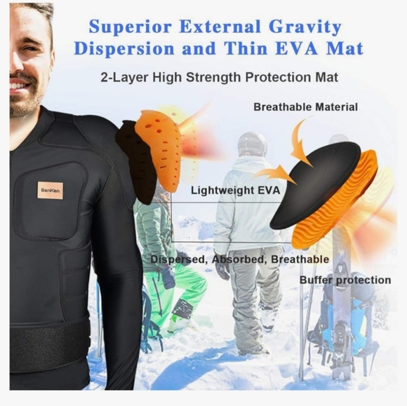 BenKen Protective Jacket Size Small - Picture 3 of 8